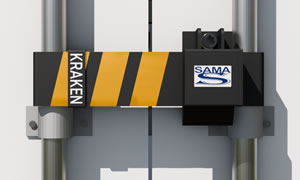 Candado para camion, trailer, contenedor, sama